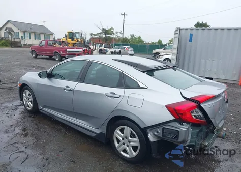 2016 Honda Civic Lx из США, поврежденный, VIN 19XFC2F52GE238644